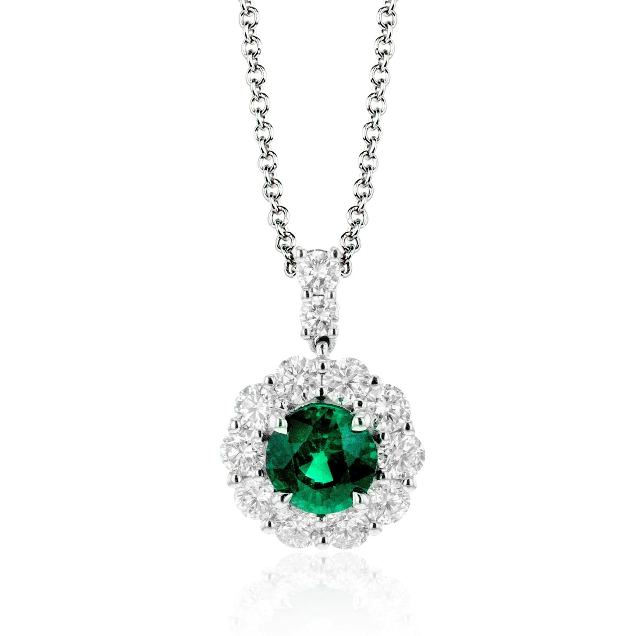 Color Pendant in 18k Gold with Diamonds - Simon G. Jewelry