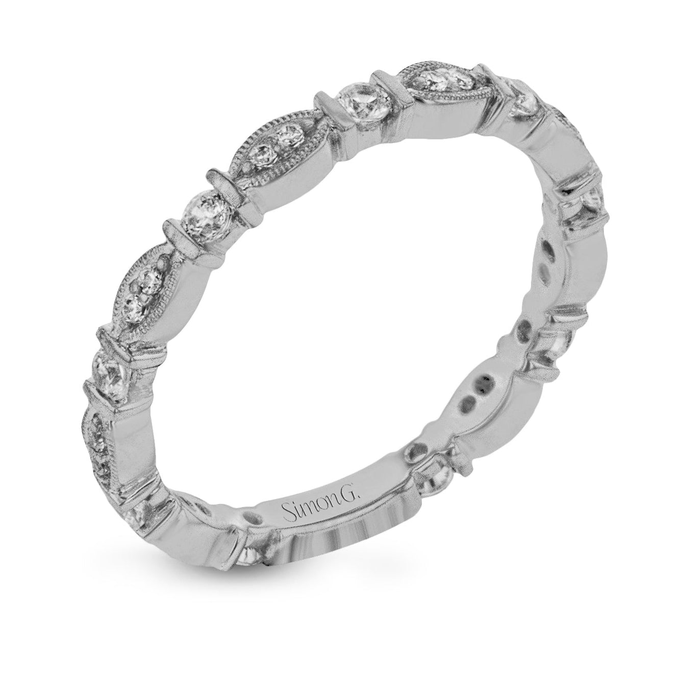 Fashion Ring In 18k Gold With Diamonds - Simon G. Jewelry