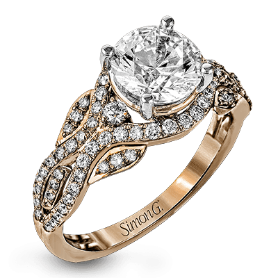 DR349 WHITE 18K SEMI ROSE 1