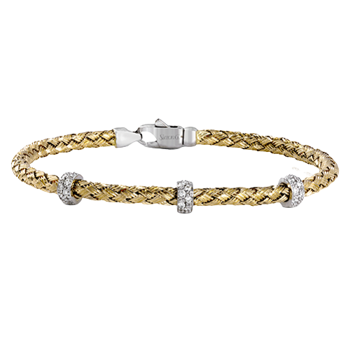 LB2093-Y WHITE 18K X YELLOW