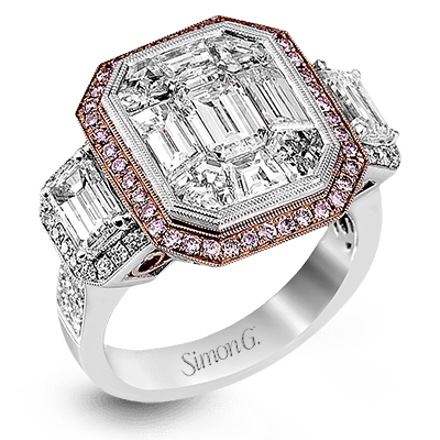 LP2068-A WHITE-ROSE PLAT SEMI
