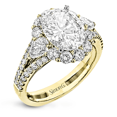 LR1096-A WHITE 18K SEMI YELLOW
