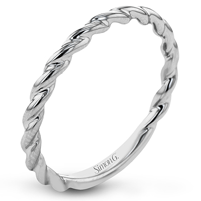 LR1129 WHITE 18K BAND