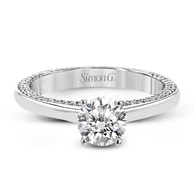 Side Hustle Engagement Ring LR2460-RD