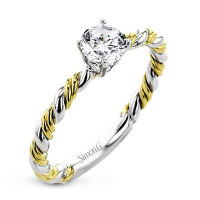 LR2749 WHITE 18K SEMI