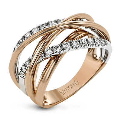 MR1854 WHITE 18K X WHITE-ROSE