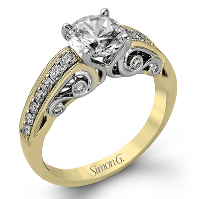 MR2415 WHITE 18K SEMI YELLOW