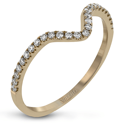 MR2591 WHITE 18K BAND ROSE