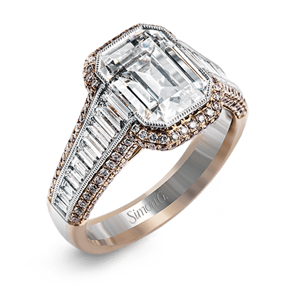 MR2673 WHITE-ROSE 18K SEMI