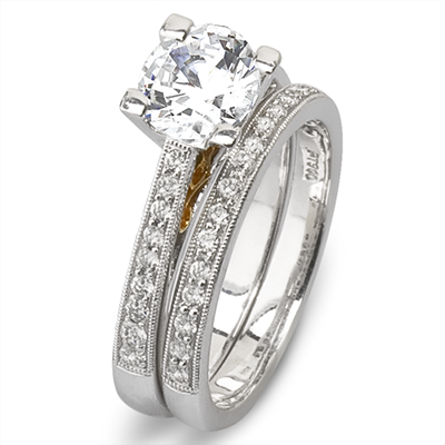 NR187 WHITE 18K SET
