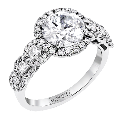 QR1006 WHITE 14K SEMI WHITE