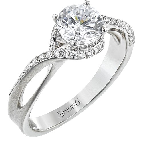 QR1014 WHITE 14K SEMI WHITE