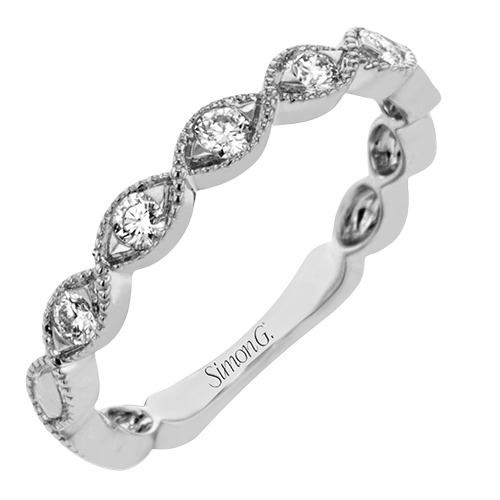 QR1027 WHITE 14K BAND WHITE