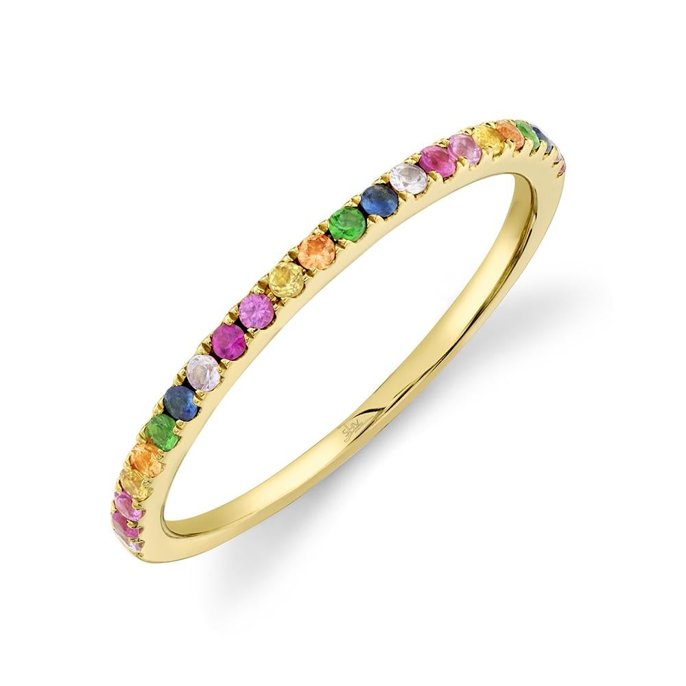 0.28CT MULTI-COLOR STONE BAND