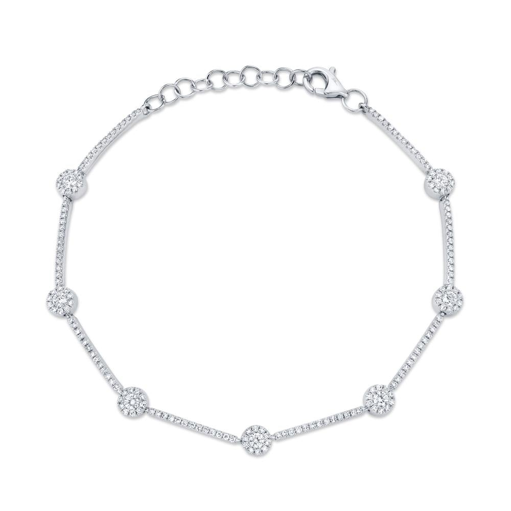 0.88CT DIAMOND BRACELET