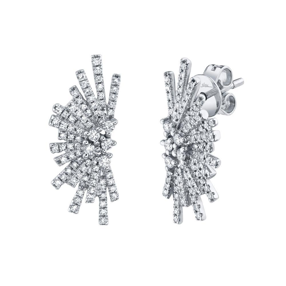 Firework 0.39Ct Diamond Stud Earrings