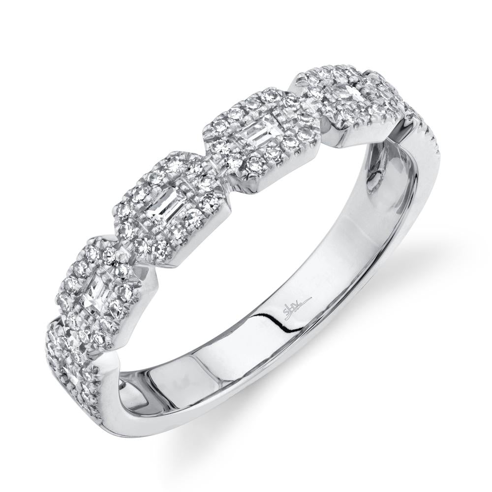 0.46CT DIAMOND BAGUETTE RING