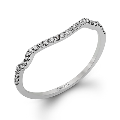TR418-D WHITE 18K BAND