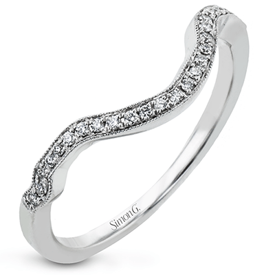 TR523 WHITE 18K BAND