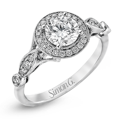 TR523 WHITE 18K SEMI