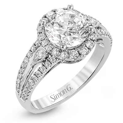 TR586 WHITE 18K SEMI