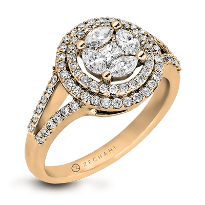 Nature Lover Engagement Ring ZR902