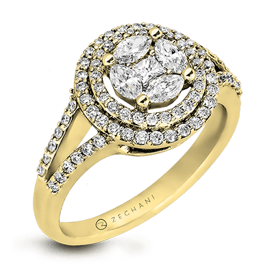 Nature Lover Engagement Ring ZR902